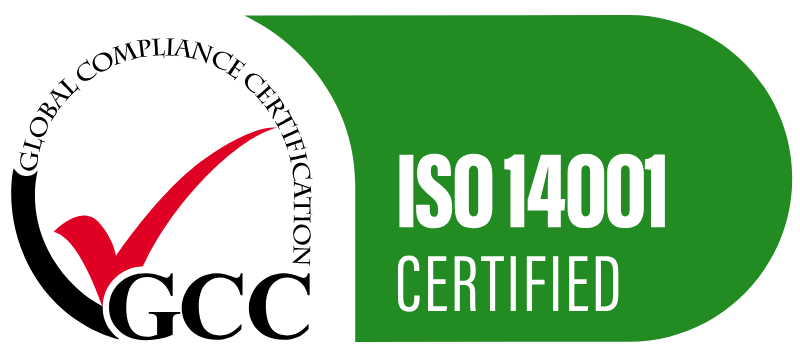 ISO 14001 認証取得（GCC）