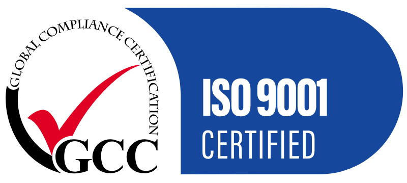ISO 9001 認証取得（GCC）